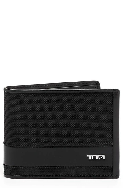 Tumi Men's Ballstic Nylon & Leather Billfold Wallet In Black