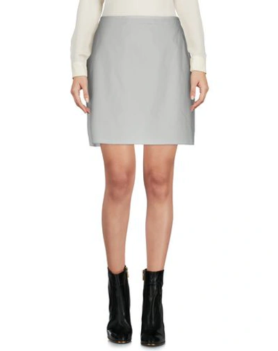 Marni Mini Skirts In Light Grey