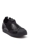 Adidas Originals Superstar Slip-on Sneaker In Cblack/cbl