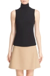 Gucci 'wendel' Sleeveless Turtleneck Top In Black