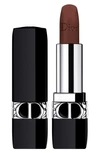 Dior Rouge  Refillable Lipstick In 910 Ardente / Velvet
