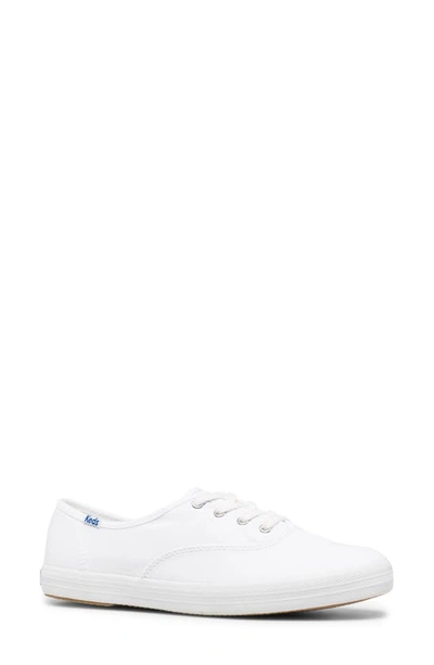 Kedsr Champion Organic Canvas Sneaker In White Organic Cotton