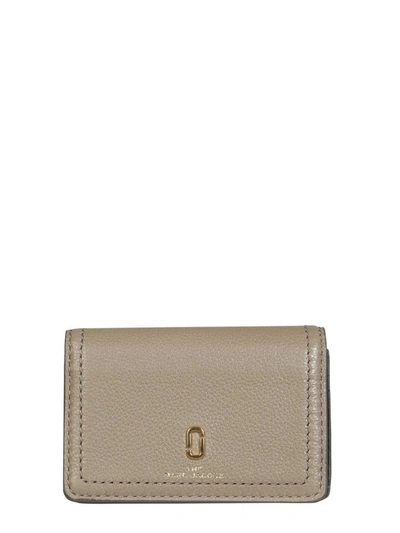 Marc Jacobs Wallet With Logo In Grey