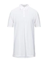 Fedeli Polo Shirts In White