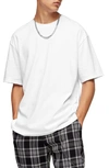 Topman Oversize Fit T-shirt In White