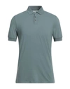 Alpha Studio Polo Shirts In Grey