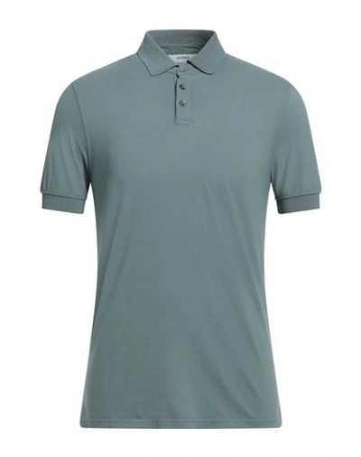 Alpha Studio Polo Shirts In Military Green