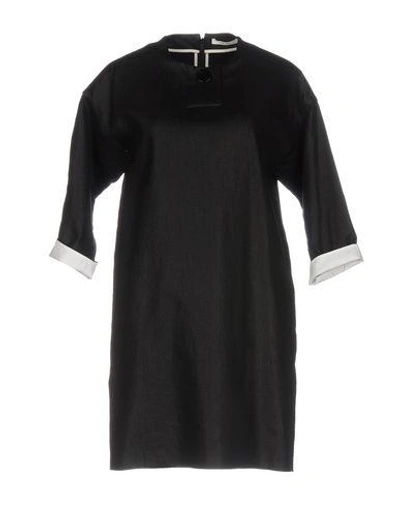 Celine Short Dress In 블랙