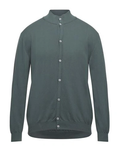 Heritage Cardigans In Military Green