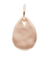 Monica Vinader Ziggy Mini Petal Pendant Charm In Rose Gold