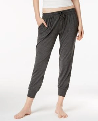 Dkny Jogger Pajama Pants In Heather Charcoal