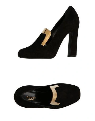 Gucci Loafers In Black