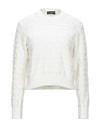 Roberto Collina Sweaters In White