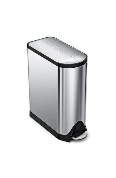 Simplehuman 45l Butterfly Step Trash Can In No Color