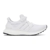 Adidas Originals White Ultraboost 5.0 Dna Running Sneakers In Footwear White/core White