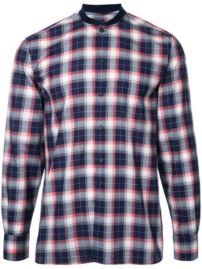 Maison Kitsuné 'james' Checked Shirt - Multicolour