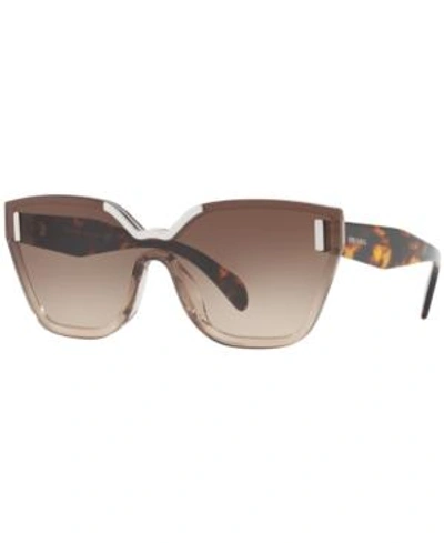 Prada Sunglasses, Pr 16ts In Brown/brown Gradient