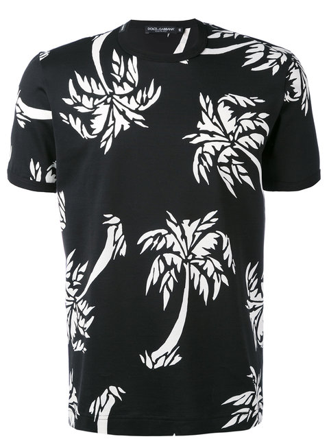 Dolce & Gabbana Palm Tree T-shirt | ModeSens