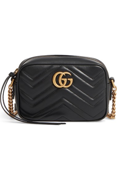 Gucci Gg Marmont 2.0 Matelasse Leather Shoulder Bag - Black In Nero | ModeSens