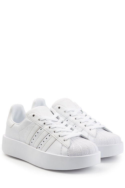 platform white adidas