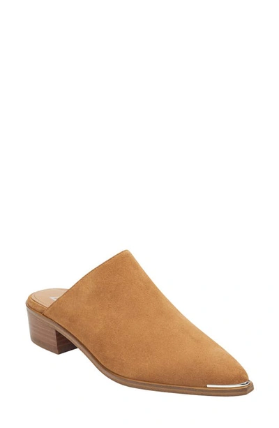 Marc Fisher Ltd Young Pointed Toe Mule In Terra Suede