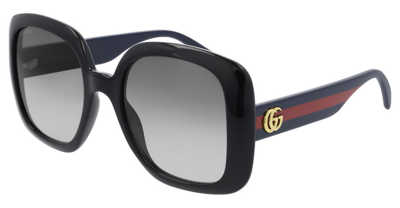 Gucci Gg0713s Sunglasses In Grey
