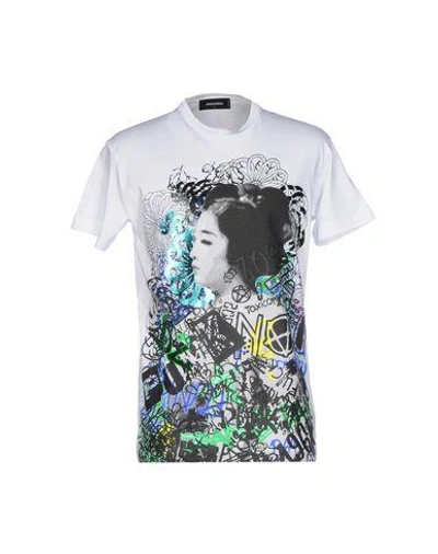 Dsquared2 T-shirt In White