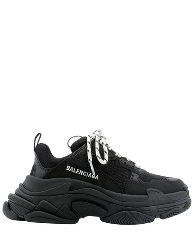 Balenciaga "triple S" Sneakers In Black  