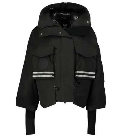 Canada Goose X Angel Chen Cropped Snow Mantra Parka In Black | ModeSens