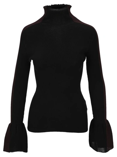 Moncler 1952 High Neck Sweater In Black