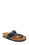 Naot 'tahoe' Sandal In Soft Black Leather
