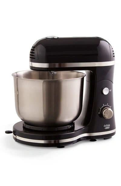 Dash Delish Compact Stand Mixer In Black