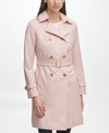 Cole Haan Classic Women's Cotton Trench Coat In Gold1