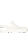 Bottega Veneta Off-white Rubber Matt Loafers