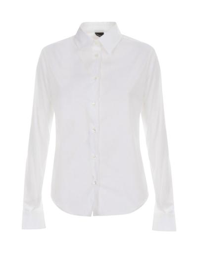 Aspesi Poplin Classic Shirt In White