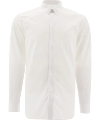 Givenchy Rubber Band Shirt In White