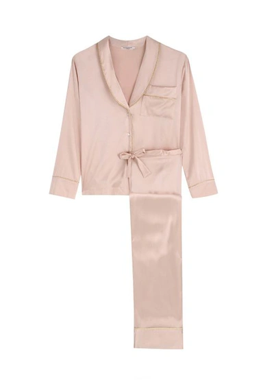 Gilda & Pearl Backstage Signature Pj Jacket And Matching Bottoms Set