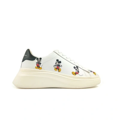 Moa Women's White Leather Sneakers