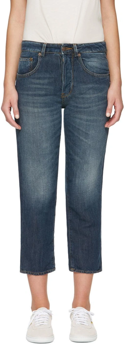 6397 Blue Shorty Jeans In Lightweight