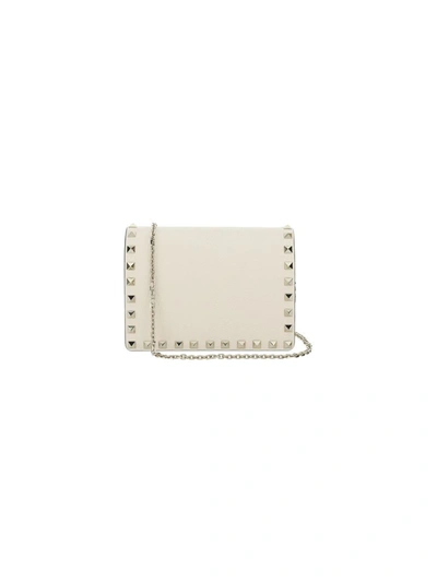 Valentino Garavani Women's Beige Other Materials Pouch