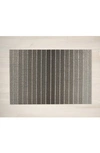 Chilewich Block Stripe Indoor/outdoor Doormat In Taupe