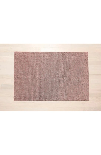 Chilewich Heathered Doormat In Blush