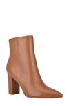 Marc Fisher Ltd Ulani Pointy Toe Bootie In New Luggage Leather