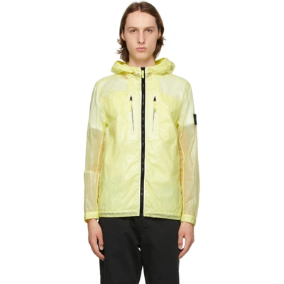 Stone Island Yellow Packable Lucido-tc Jacket | ModeSens