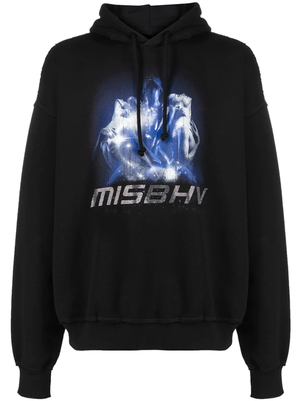 Misbhv 2001 Polizei Hoodie Black ModeSens