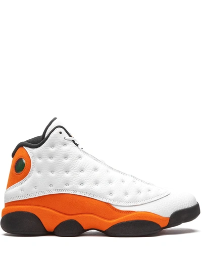 Jordan Air  13 Retro "starfish" Sneakers In White