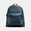 Coach League Rucksack In Dark Denim/black Copper Finish