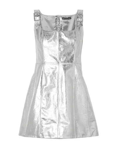 Alexa Chung Short Dresses In Silver