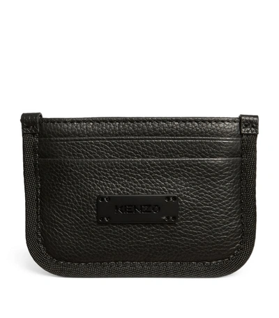Kenzo Grained Leather Card Holder