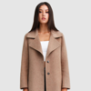 Belle & Bloom Ex-boyfriend Wool Blend Oversized Jacket In Oat